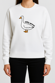 Malou - Sweter Silly Goose o luźnym kroju