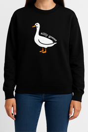 Malou - Sweter Silly Goose o luźnym kroju