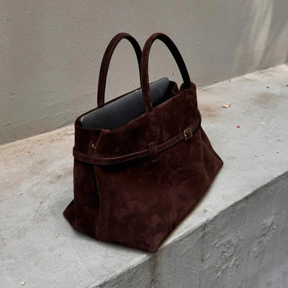 Luxe Suede Schoudertas