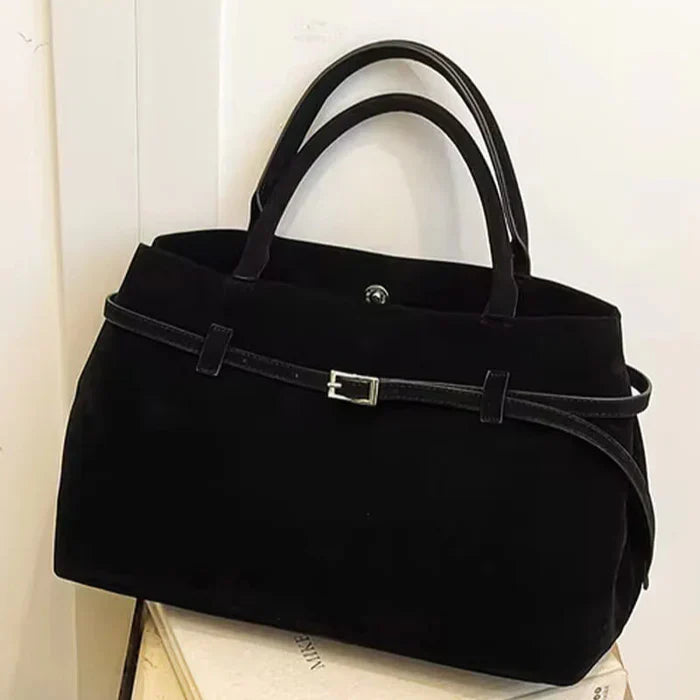 Luxe Suede Schoudertas