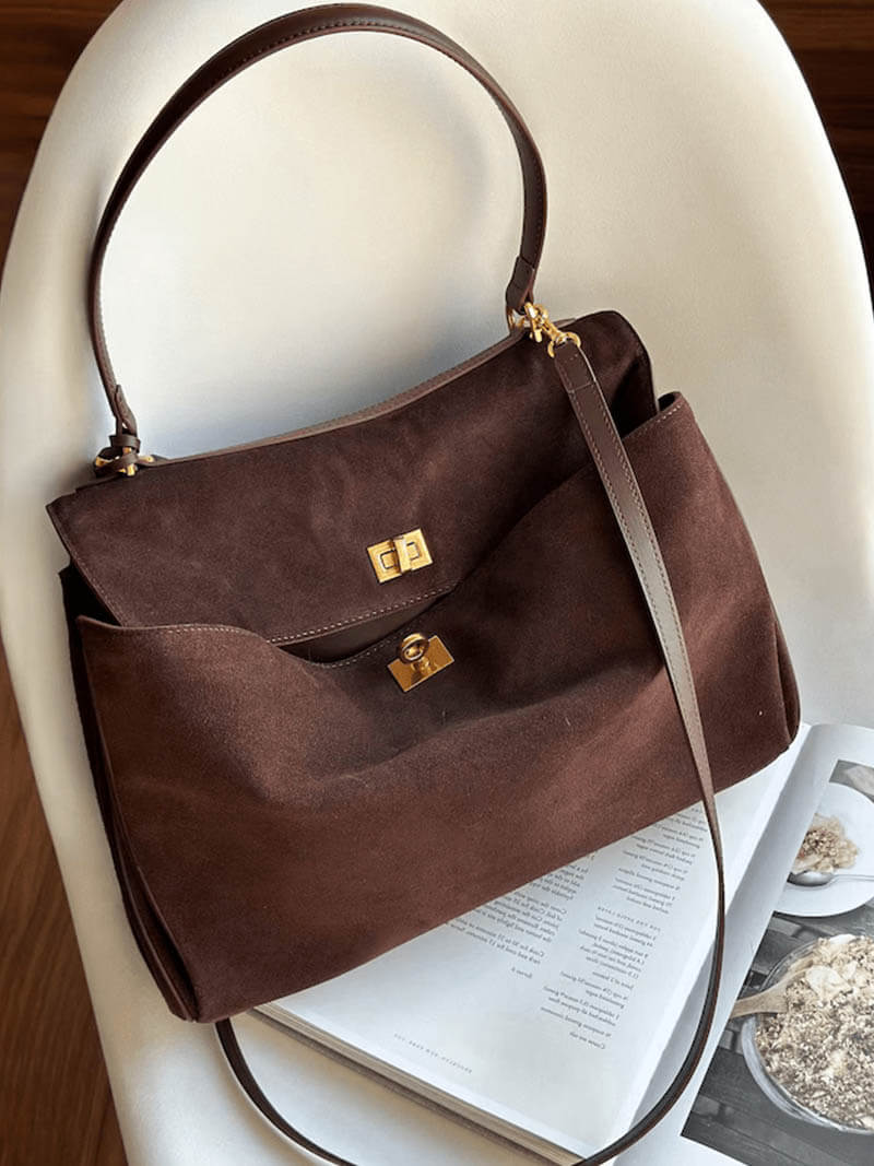 Ciara Suede Schoudertas