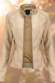 Structured Leather Jacket for Effortless Style and Comfort 4