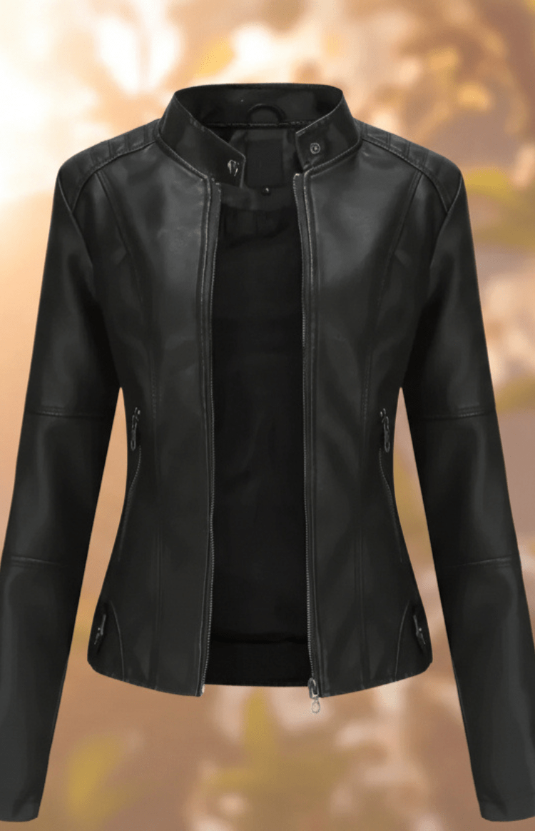 Structured Leather Jacket for Effortless Style and Comfort 6