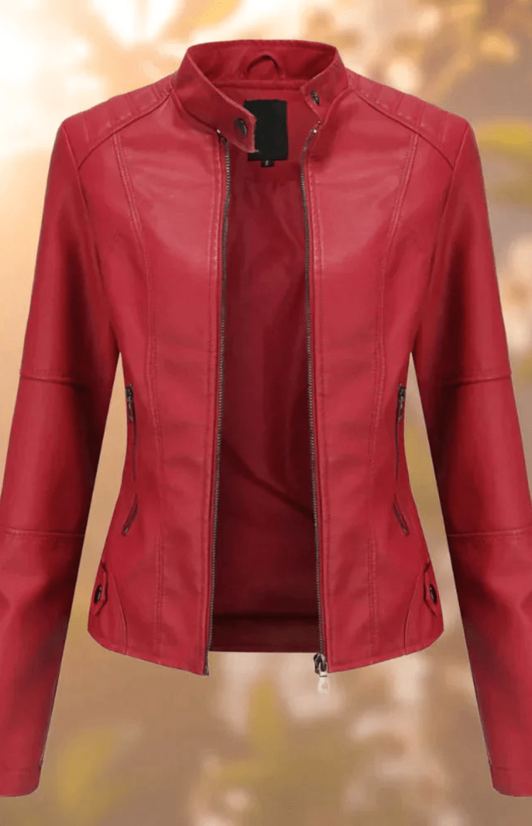 Structured Leather Jacket for Effortless Style and Comfort 7