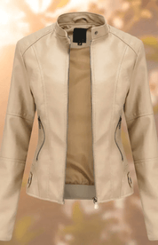 Structured Leather Jacket for Effortless Style and Comfort 8