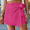 Suzanne Cotton Skort | Wrap Style with Side Tie