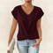 Top V Hals Dames | V-Hals & Gedrapeerd Detail