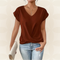 Top V Hals Dames | V-Hals & Gedrapeerd Detail