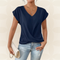 Top V Hals Dames | V-Hals & Gedrapeerd Detail