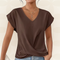 Top V Hals Dames | V-Hals & Gedrapeerd Detail