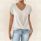 Top V Hals Dames | V-Hals & Gedrapeerd Detail