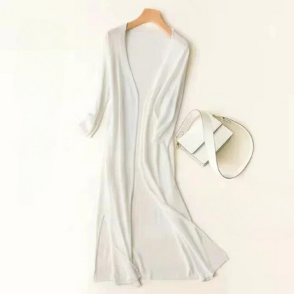 Gebreide Maxi vest voor dames
