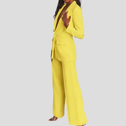 Zakelijke Elegante Blazer Set Met Broek Voor Dames