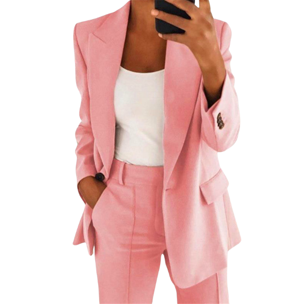 Nina - Blazer set met colbert en pantalon