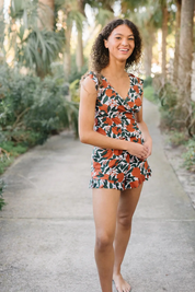 Saar - Badpak Playsuit met ingebouwde BH