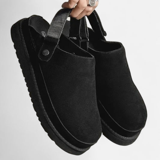 Dames Instap Pantoffels met Verstelbare Hielband en Comfortzool