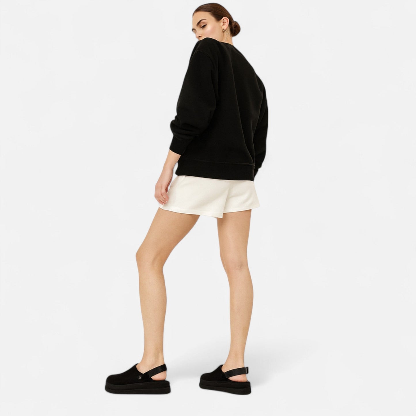 Dames Instap Pantoffels met Verstelbare Hielband en Comfortzool