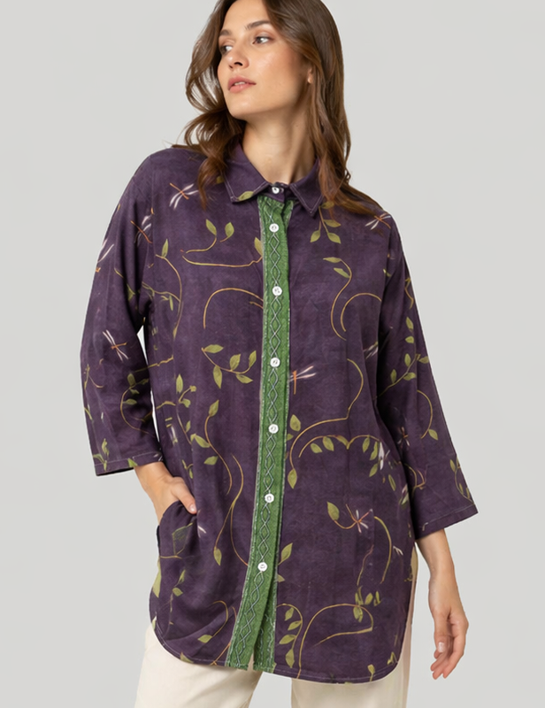 Vrouwen_Luchtige_Tuniekblouse_Met_V_Hals_En_Lange_Mouwen.png
