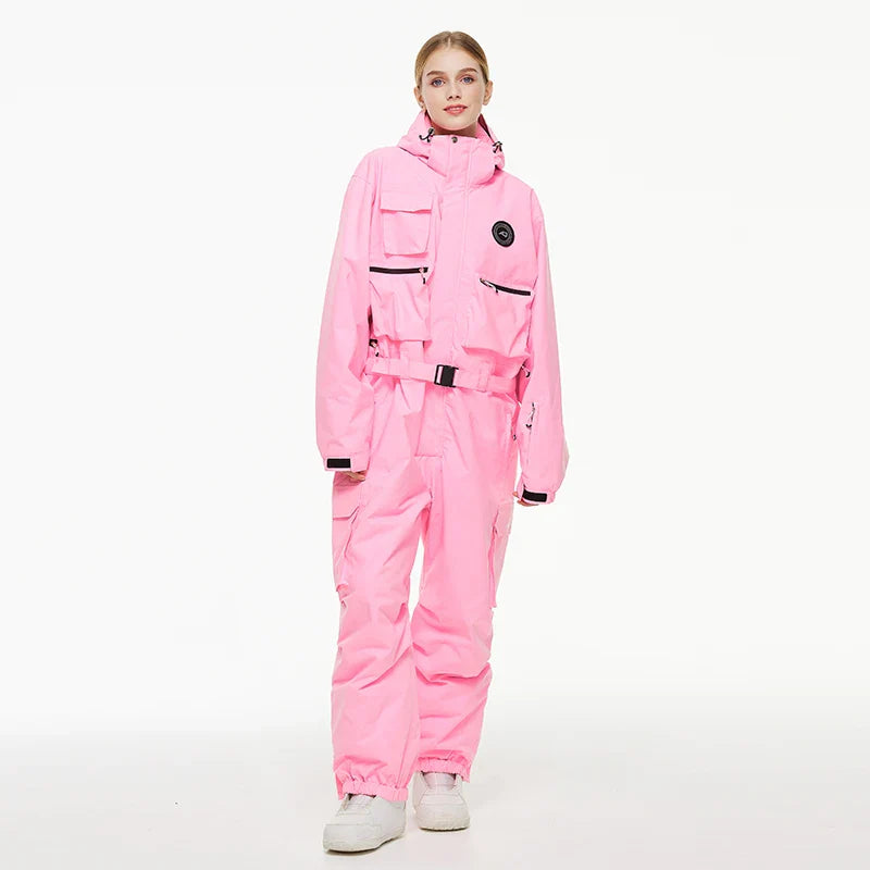 Waterdichte Unisex Ski Overall met Geïsoleerde Bescherming
