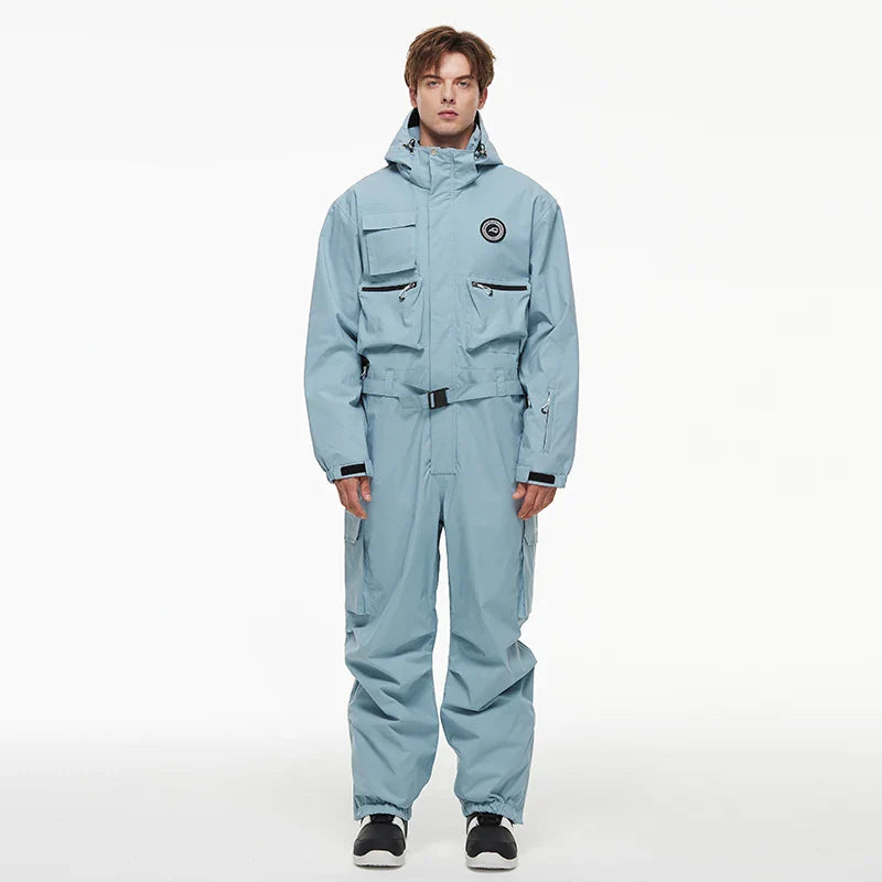 Waterdichte Unisex Ski Overall met Geïsoleerde Bescherming