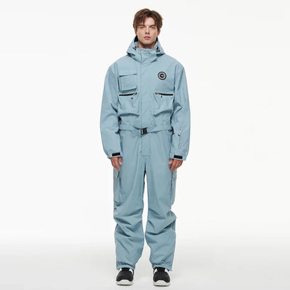 Waterdichte Unisex Ski Overall met Geïsoleerde Bescherming