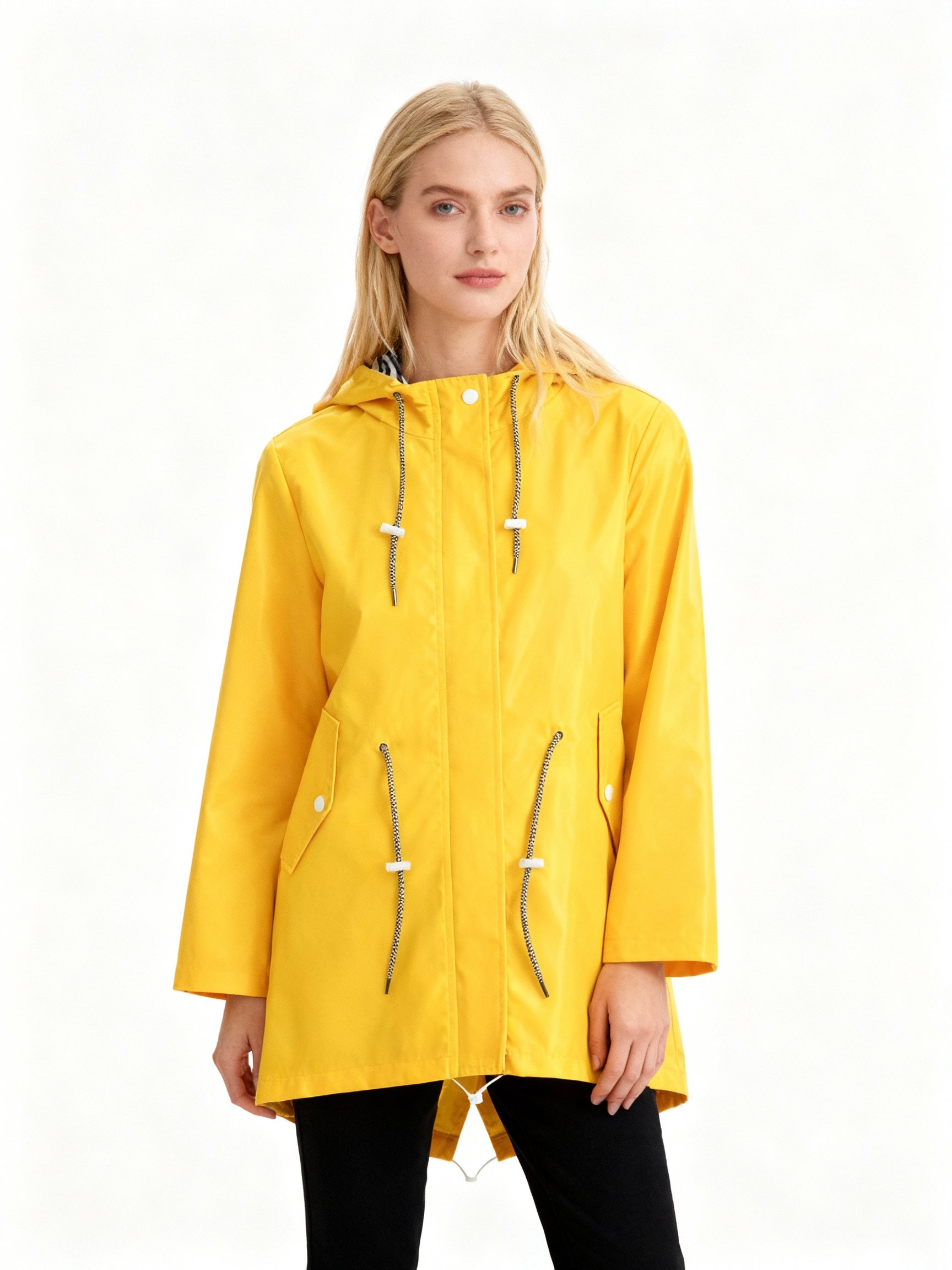 Wexley | Weatherproof Coat Loose Fit Hooded Transitional Winter Style 0