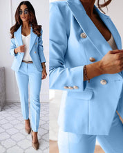 Marije-Rose - Elegante blazer en broek set