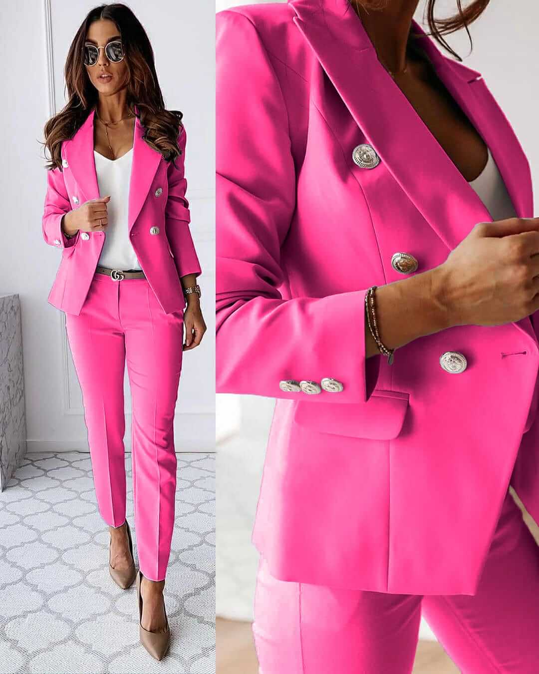 Marije-Rose - Elegante blazer en broek set