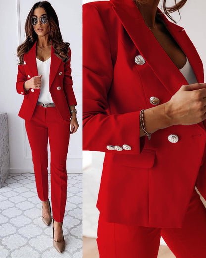Marije-Rose - Elegante blazer en broek set