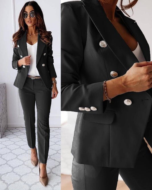 Marije-Rose - Elegante blazer en broek set