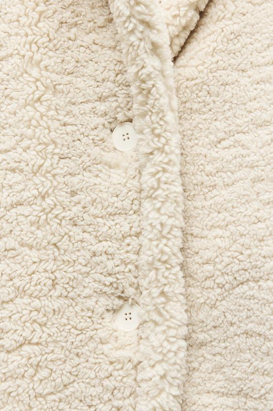 Lange Teddy Jas voor Dames Warme Winter met Reverskraag