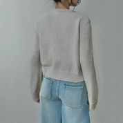 Womenâ€™s Cropped Button Cardigan â€“ Soft Knit Layer for Everyday & Casual Wear 7