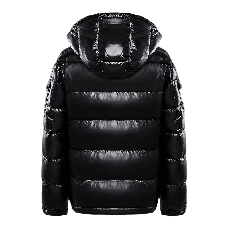 Winter Puffer Jas met Capuchon en Rits voor Dames