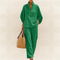 Zomer Set Dames | 2-Delige Linnen Look & Wijde Broek