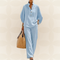 Zomer Set Dames | 2-Delige Linnen Look & Wijde Broek
