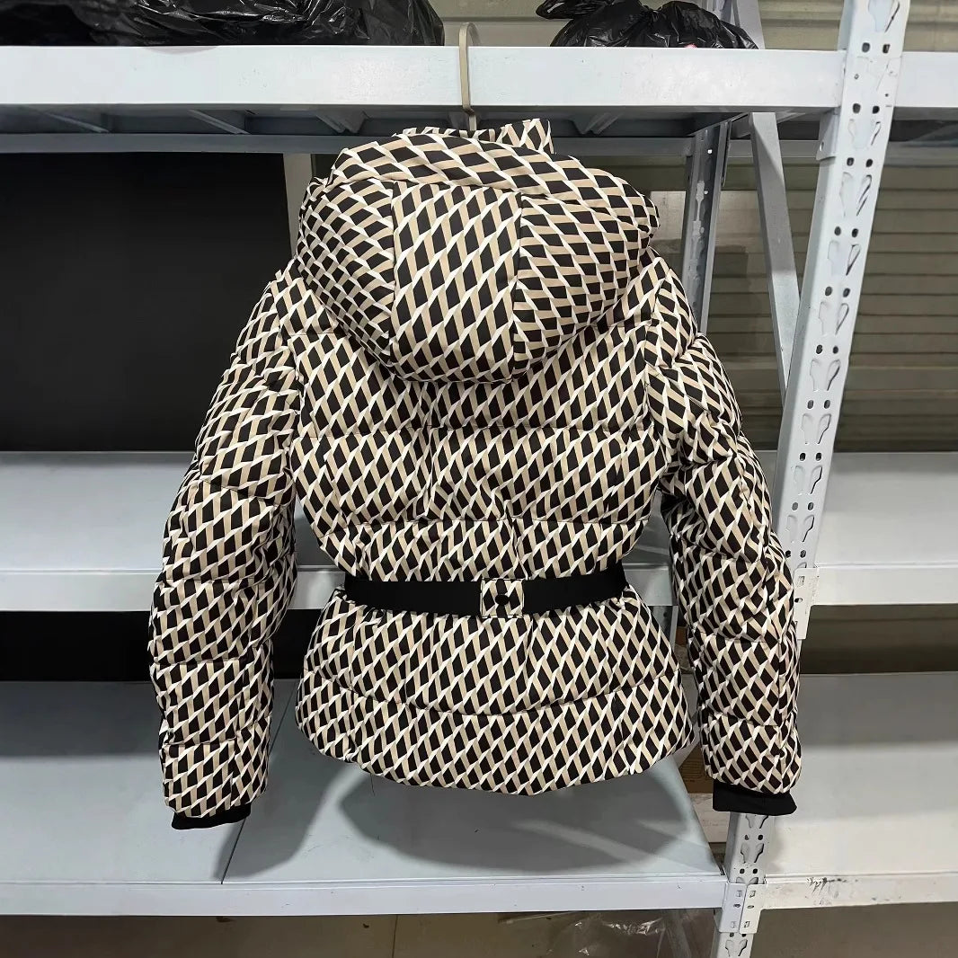 Dames Tweedelige Ski Set met Gevoerde Parka en High Waist Broek