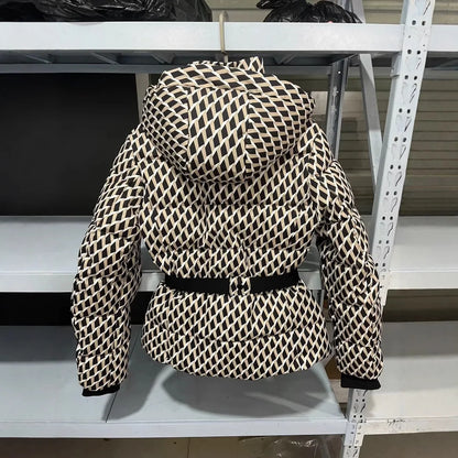 Dames Tweedelige Ski Set met Gevoerde Parka en High Waist Broek