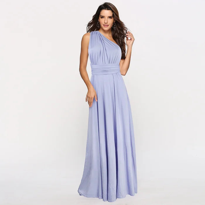 Kensi - Maxi jurk met wikkel top