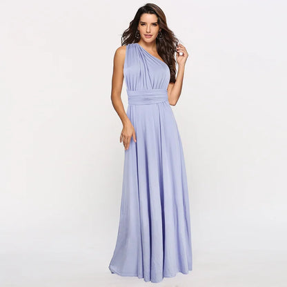 Kensi - Maxi jurk met wikkel top