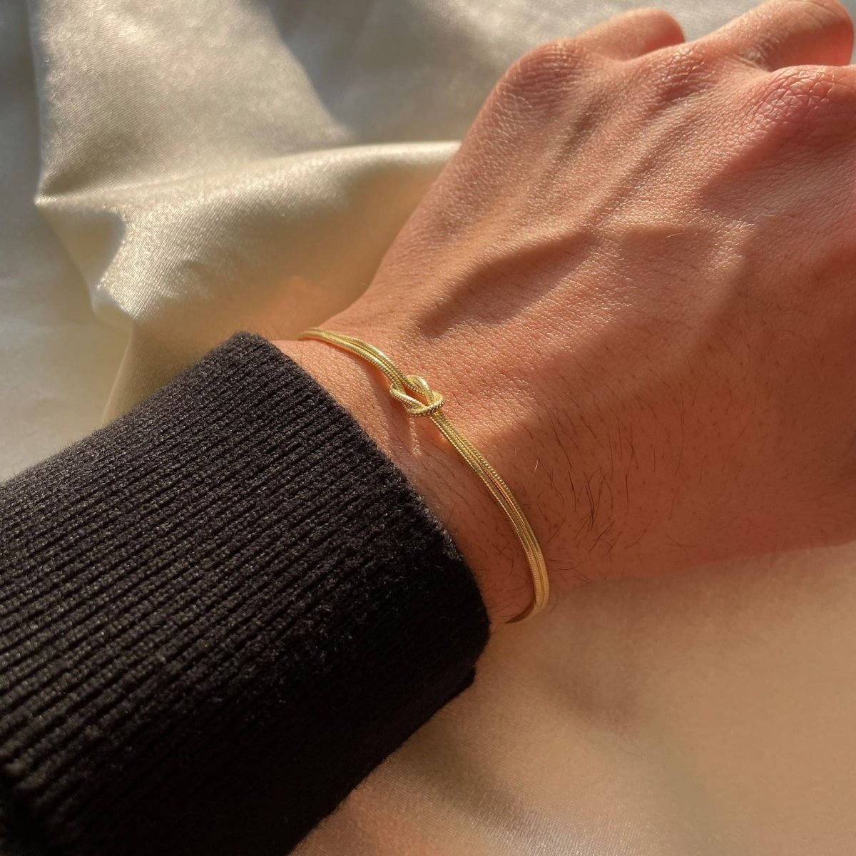 Nova - Liefdesknoop Armband