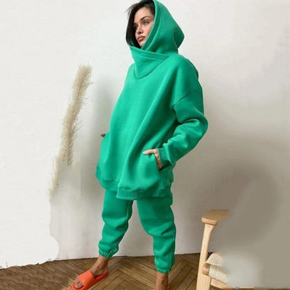 Oversized Hoodie en Joggingbroek Loungewear Set voor Dames