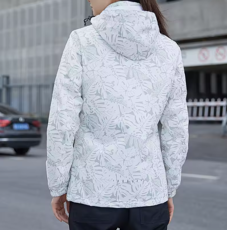 Waterdicht Dames Regenjas met Capuchon
