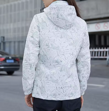 Waterdicht Dames Regenjas met Capuchon