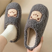 Cute Warm Animal Slippers with Soft Lining