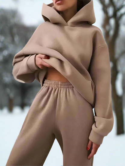 Tracksuit met Hoodie en Joggingsbroek voor Dames