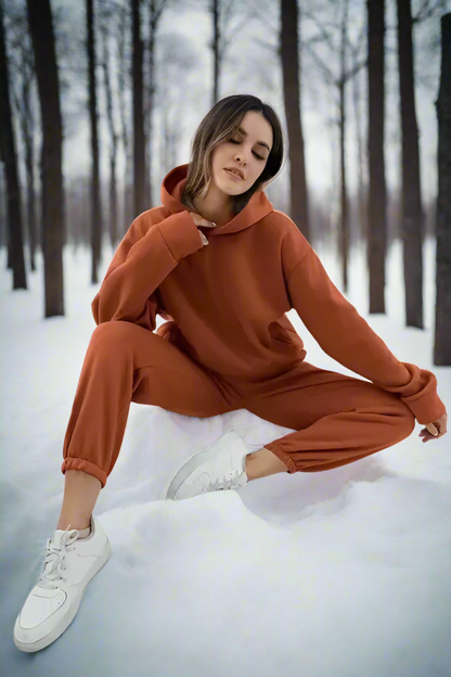 Tracksuit met Hoodie en Joggingsbroek voor Dames