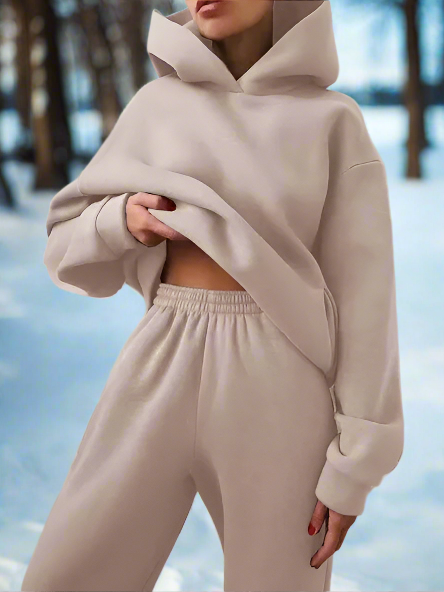 Tracksuit met Hoodie en Joggingsbroek voor Dames