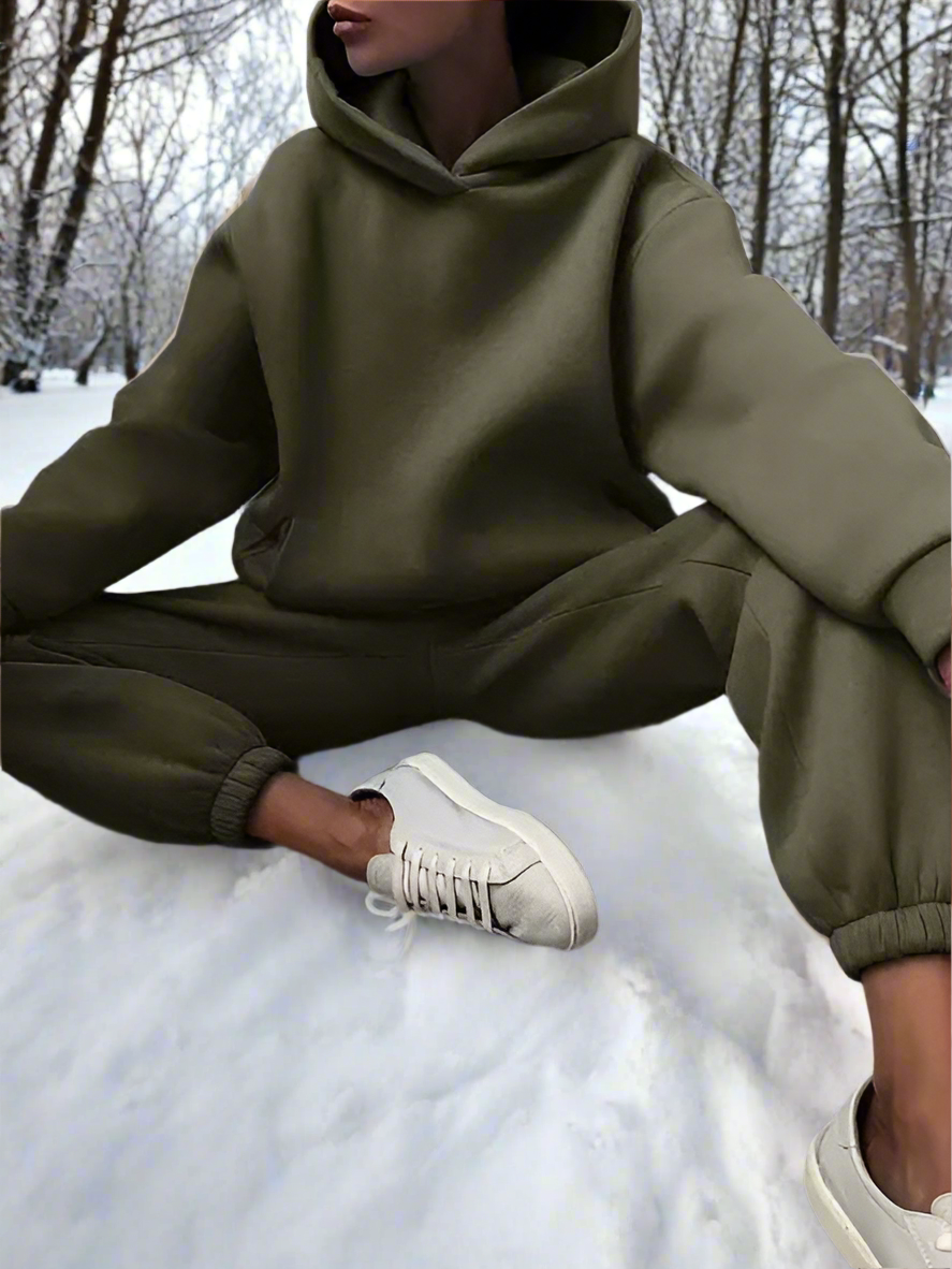 Tracksuit met Hoodie en Joggingsbroek voor Dames