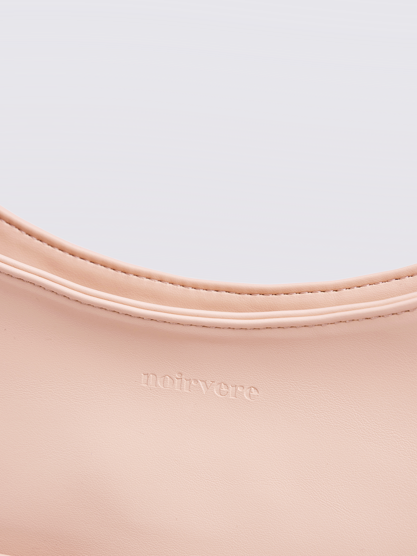Minimalistisch vegan leer hobo schoudertas