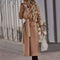 BLANDINE - LONG BELTED WRAP COAT 1